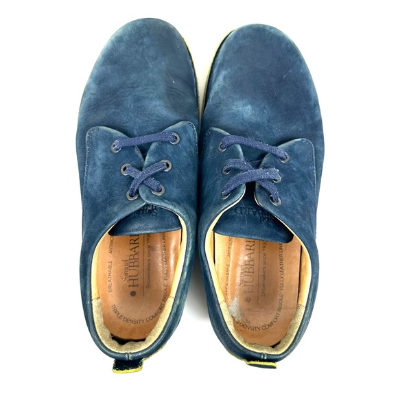 Samuel Hubbard Hubbard Free Vibram Blue Suede Walking Shoes M1100-016 Men’s Sz 9 - Picture 8 of 9